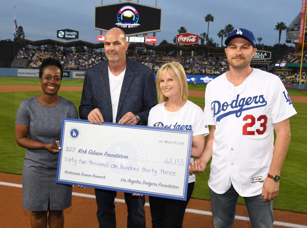 Opening Day and the LA Dodgers The Kirk Gibson Foundation for Parkinson's