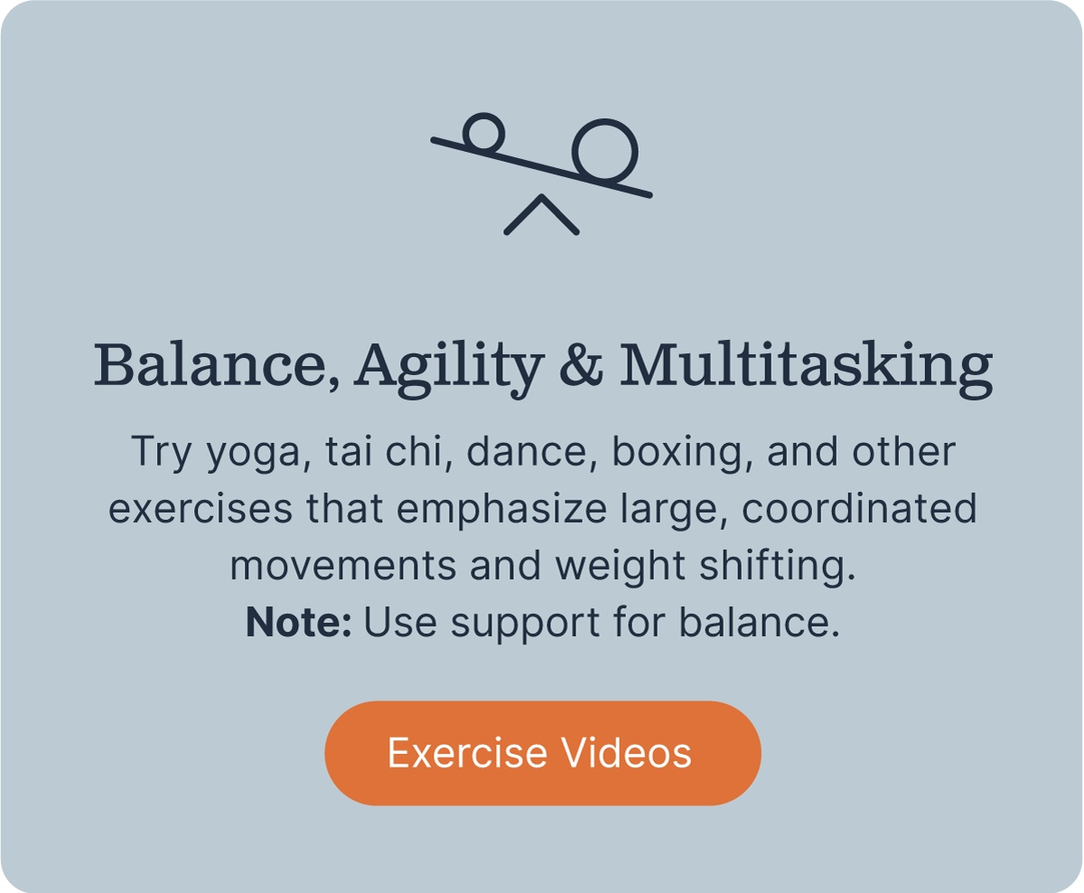 Balance, Agility & Multitasking